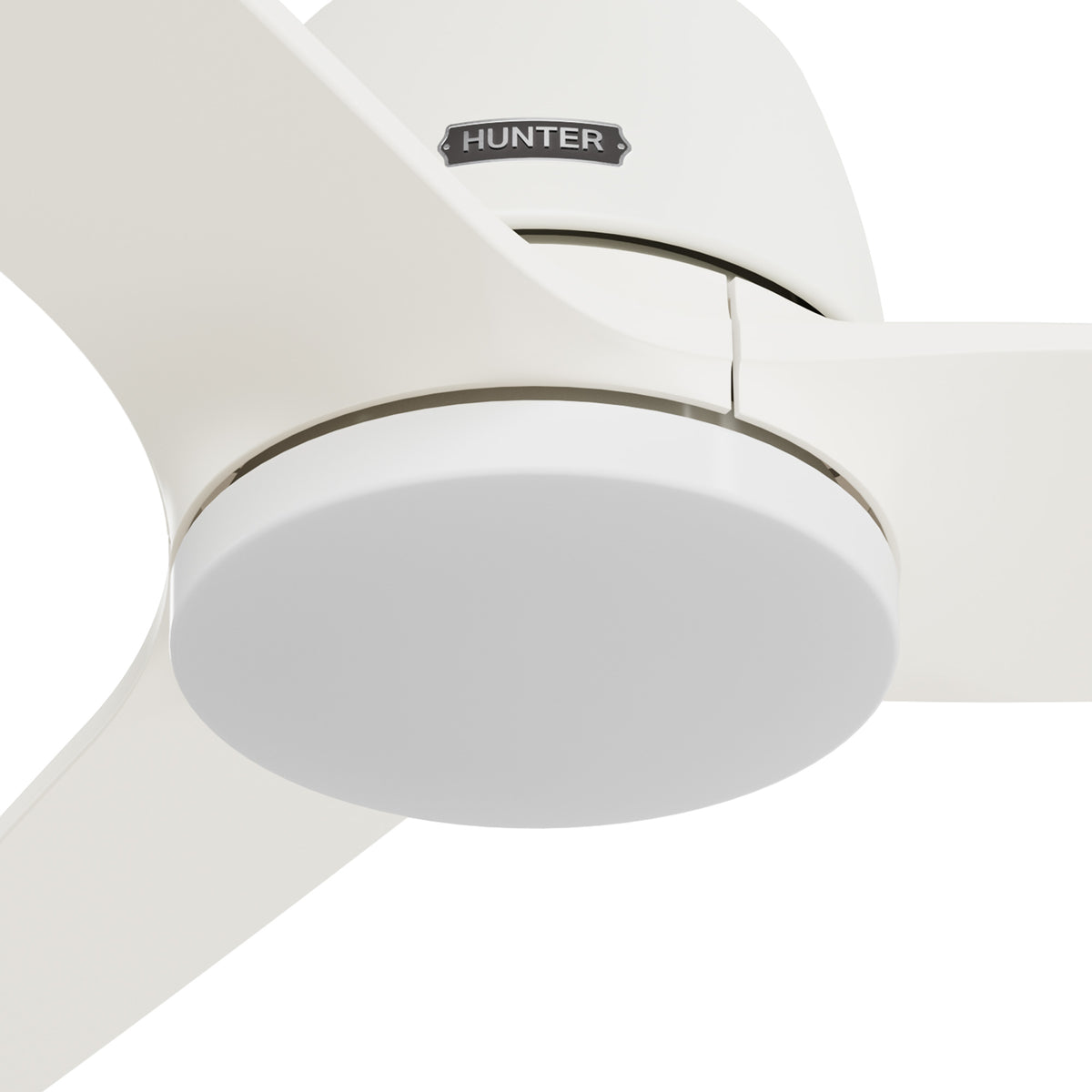 52 inch Malden Matte White Ceiling Fan with LED Light Kit and Handheld Remote