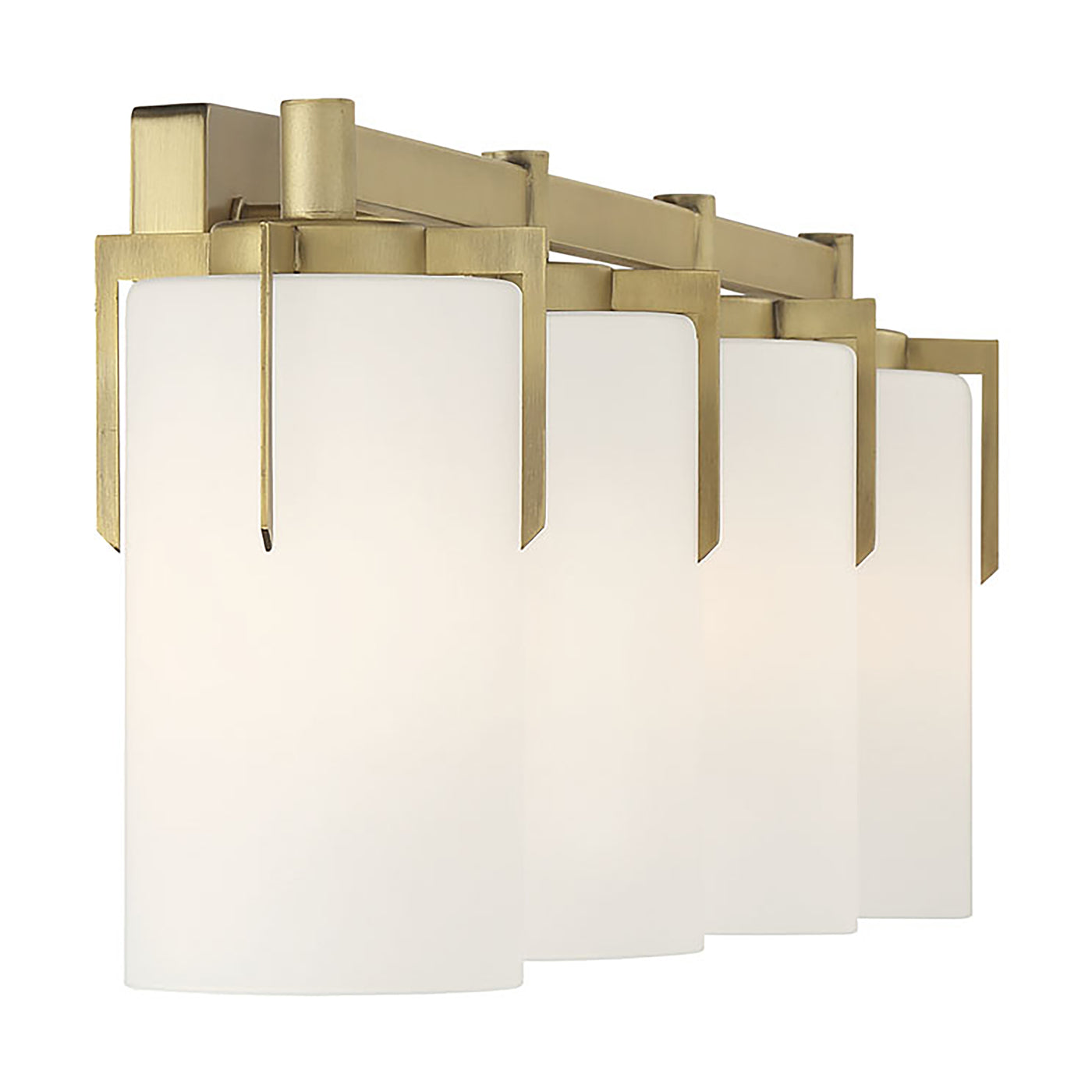 30.5'' Froselle Vintage Brass 4 Light Bath Vanity