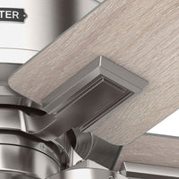 52 inch Astwood II  Brushed Nickel Ceiling Fan with LED Light Kit and Handheld Remote