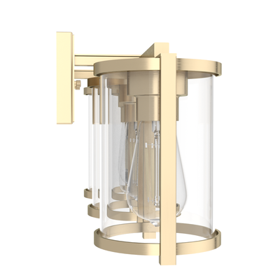 Astwood 24.25-inch 3-light Alturas Gold Vanity Light with Clear Glass