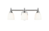 22''  Chrome 3 Light Bath Vanity