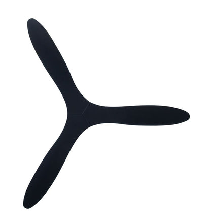 56 Inch DC WiFi Indoor Outdoor Smart Fan in Black with Remote