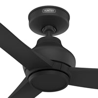 60 inch Mazzini ENERGY STAR® Matte Black Damp Rated Ceiling Fan and Handheld Remote