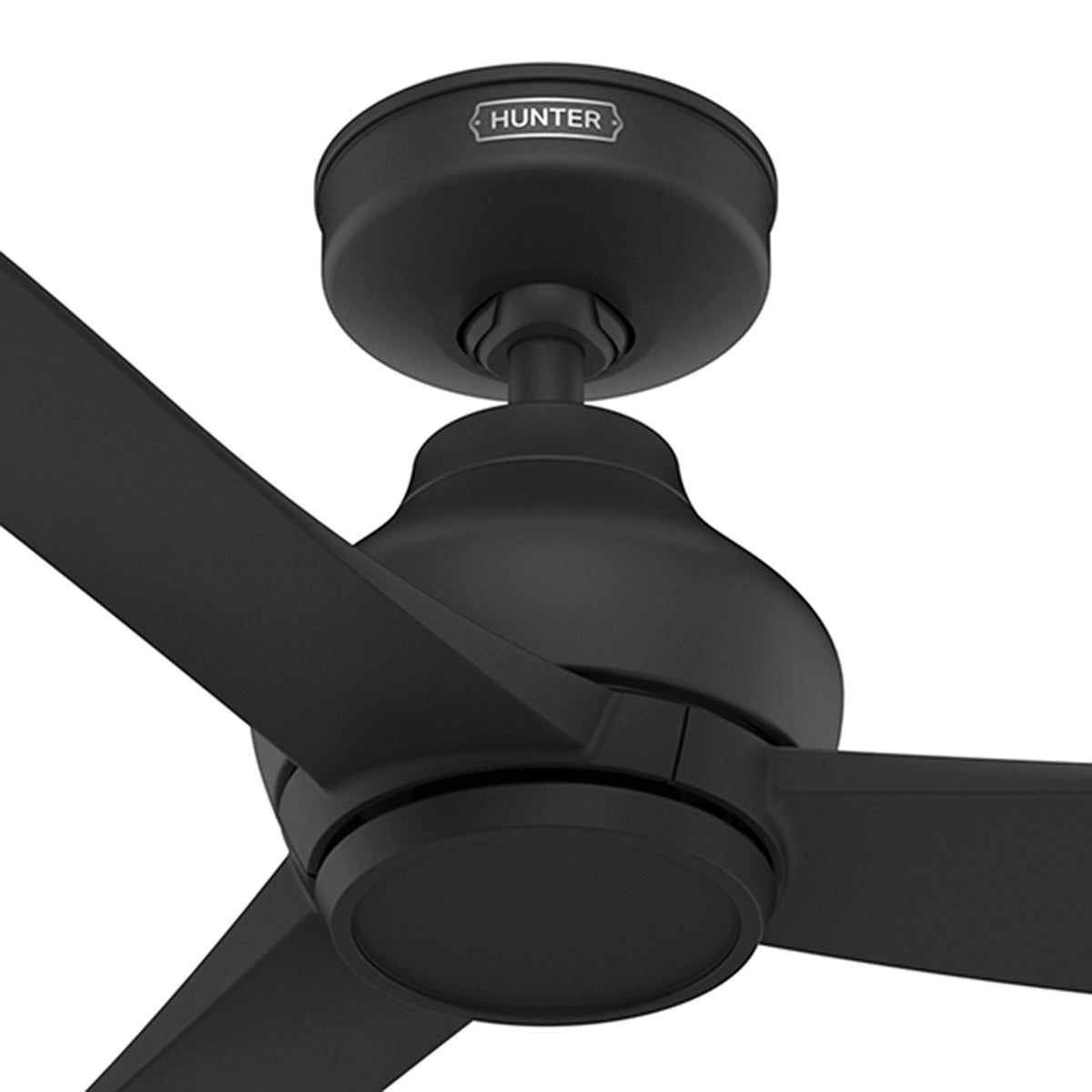 60 inch Mazzini ENERGY STAR® Matte Black Damp Rated Ceiling Fan and Handheld Remote