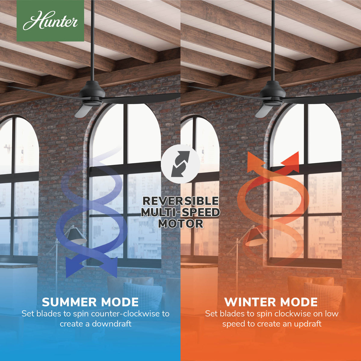 60 inch Mazzini ENERGY STAR® Matte Black Damp Rated Ceiling Fan and Handheld Remote