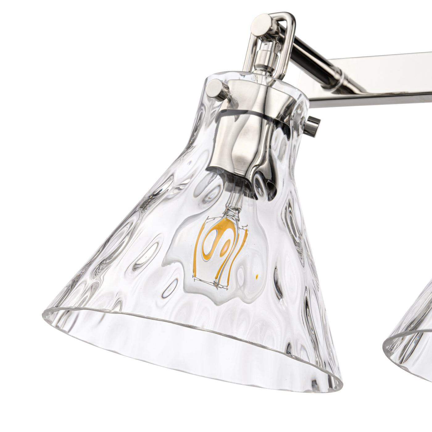 34.75'' Barlon Polished Nickel 4 Light Bath Vanity