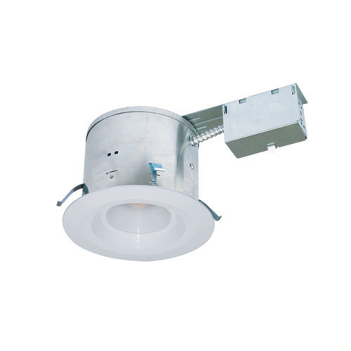 6-inch Metallic Shallow Recessed Light Housing