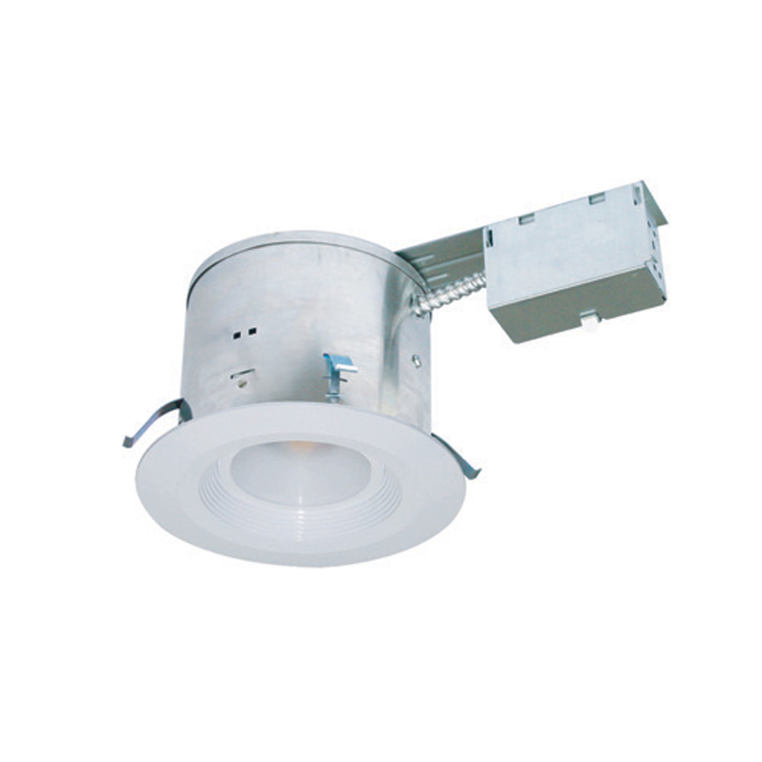 6-inch Metallic Shallow Recessed Light Housing