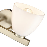 15.75'' Apria Modern Gold 2 Light Bath Vanity