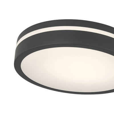 2.5'' Soltra Matte Black  Light Flush Mount
