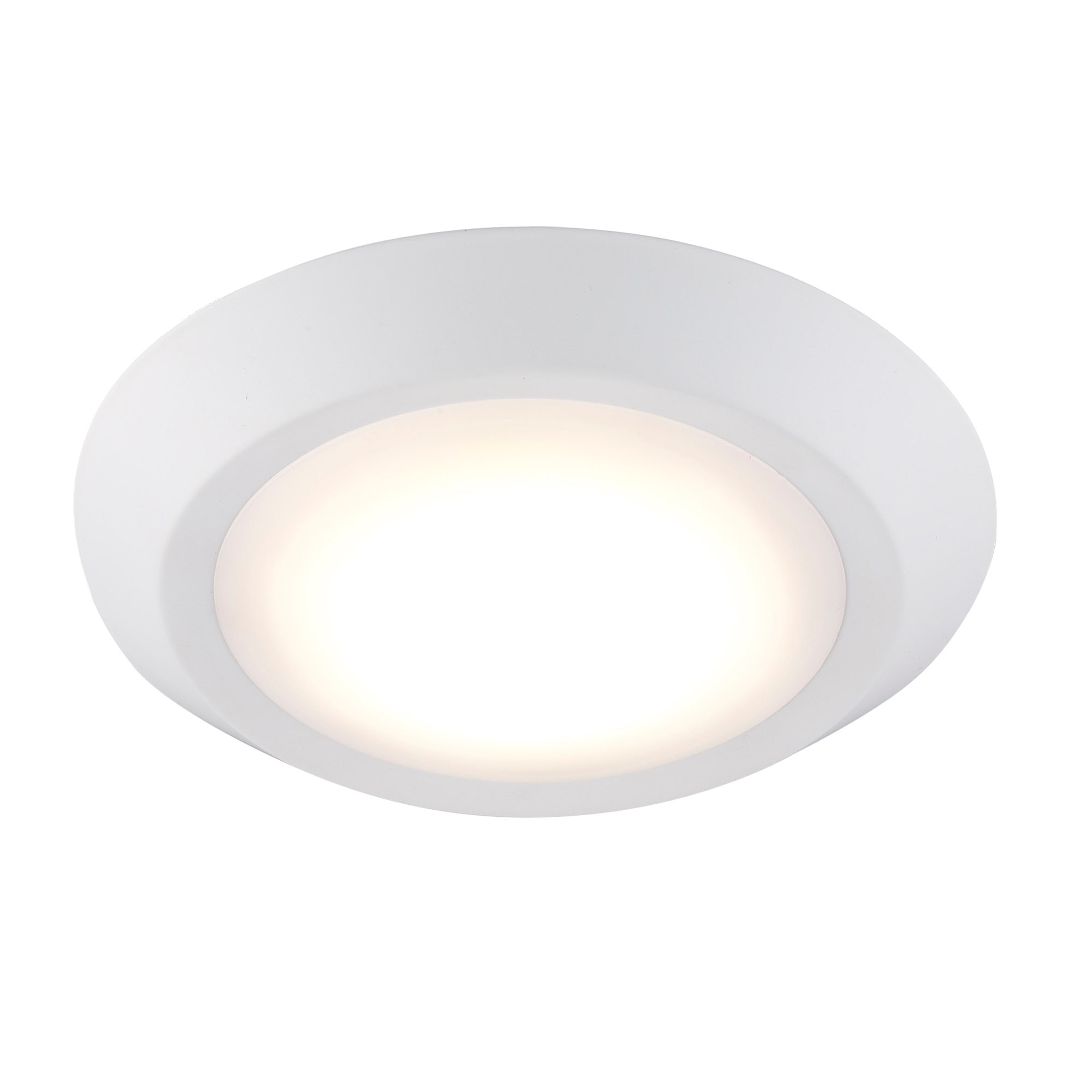 4-inch White Wall Light