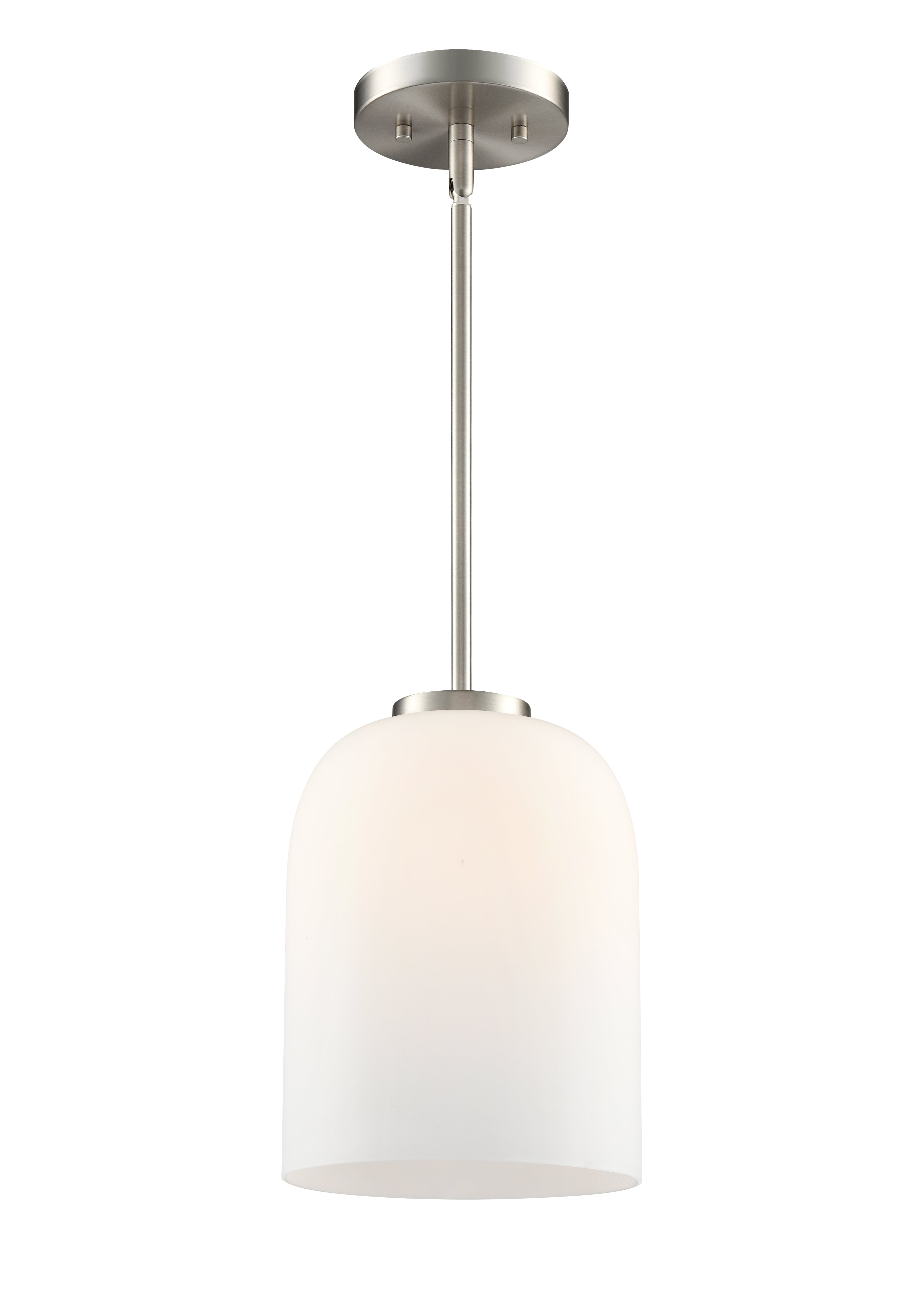 10.75'' Laphia Brushed Nickel 1 Light Pendant