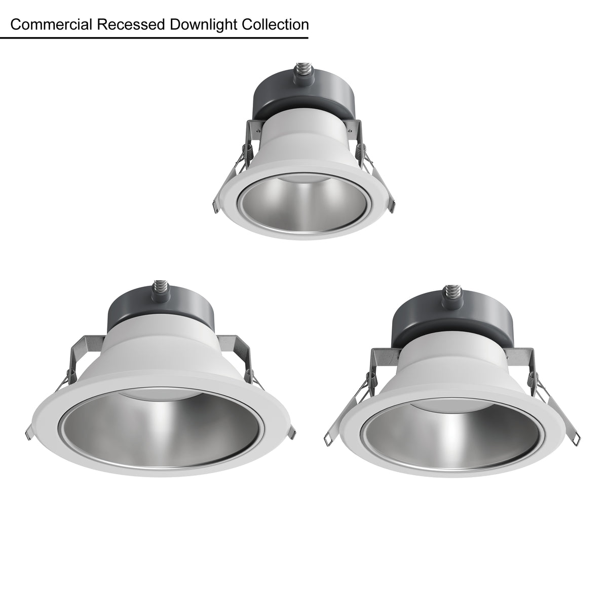 4-inch White Commercial Wall Light
