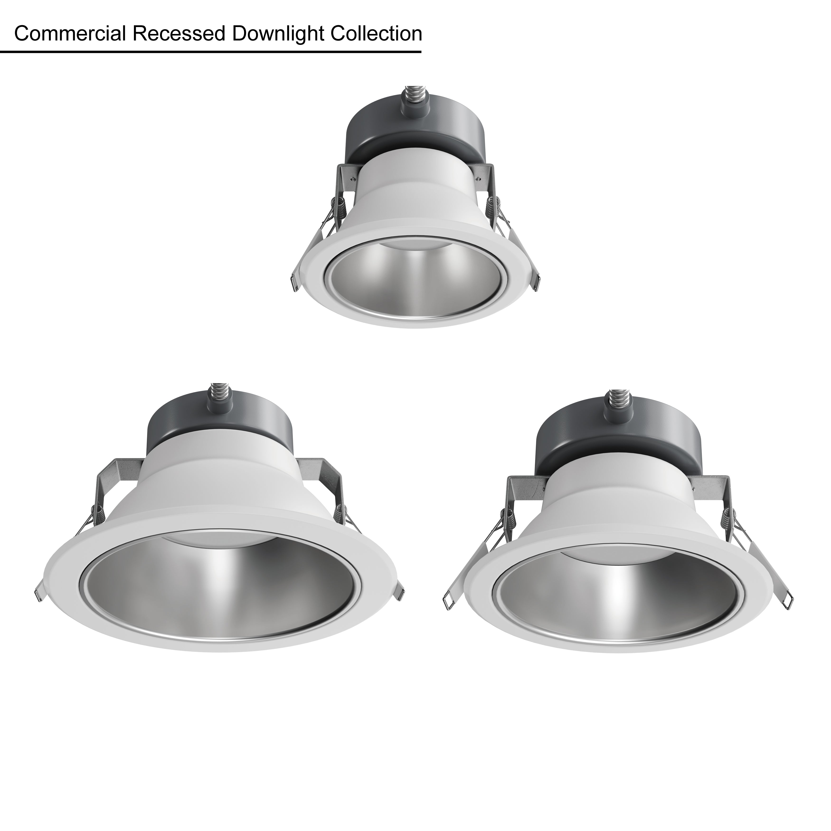 4-inch White Commercial Wall Light
