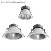 4-inch White Commercial Wall Light with 3-CCT Selectable White
