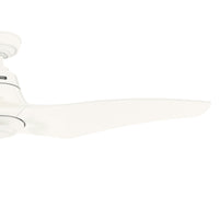 60 inch Arwen ENERGY STAR® Matte White Damp Rated Ceiling Fan with LED Light Kit and Handheld Remote