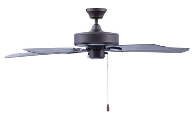 52 Inch Sunset AC Oil Rubbed Bronze Outdoor Ceiling Fan 5-Blade Reversible