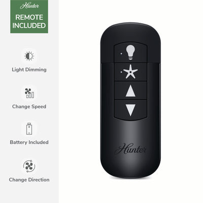 60 inch Bolsa Matte Black Ceiling Fan with LED Light Kit and Handheld Remote