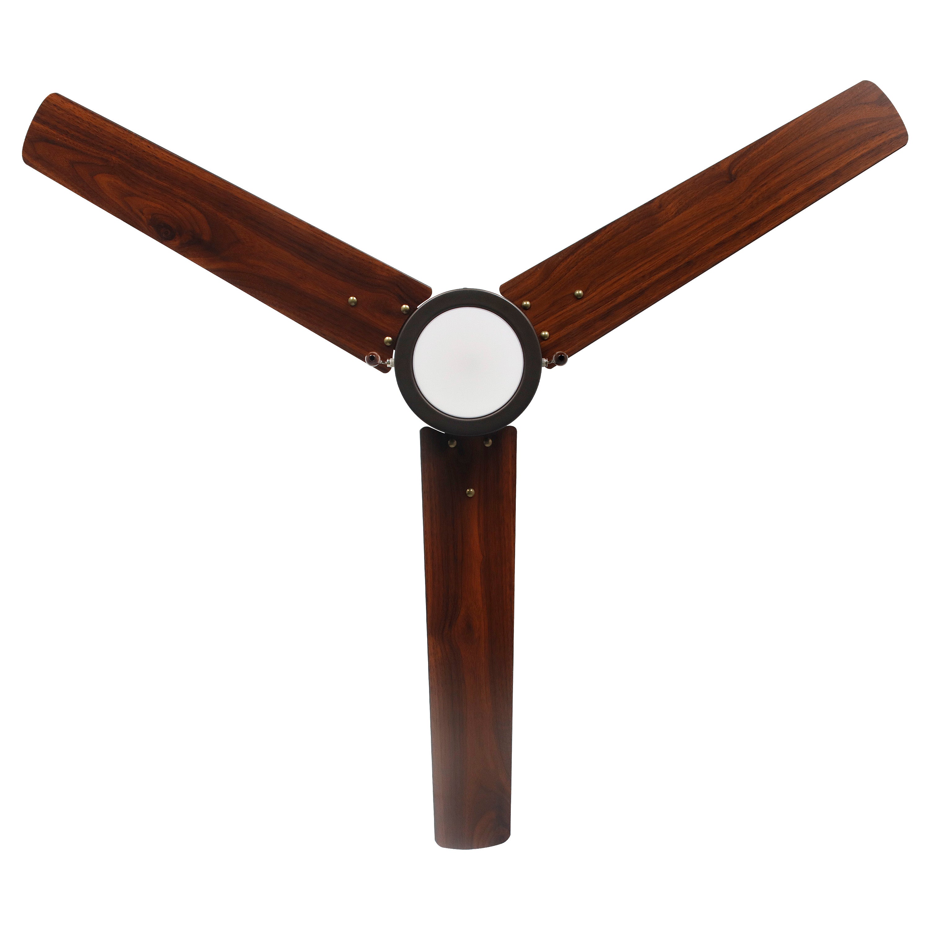 52 Inch Aldea III AC Oil Rubbed Bronze Indoor Ceiling Fan 3-Blade Reversible