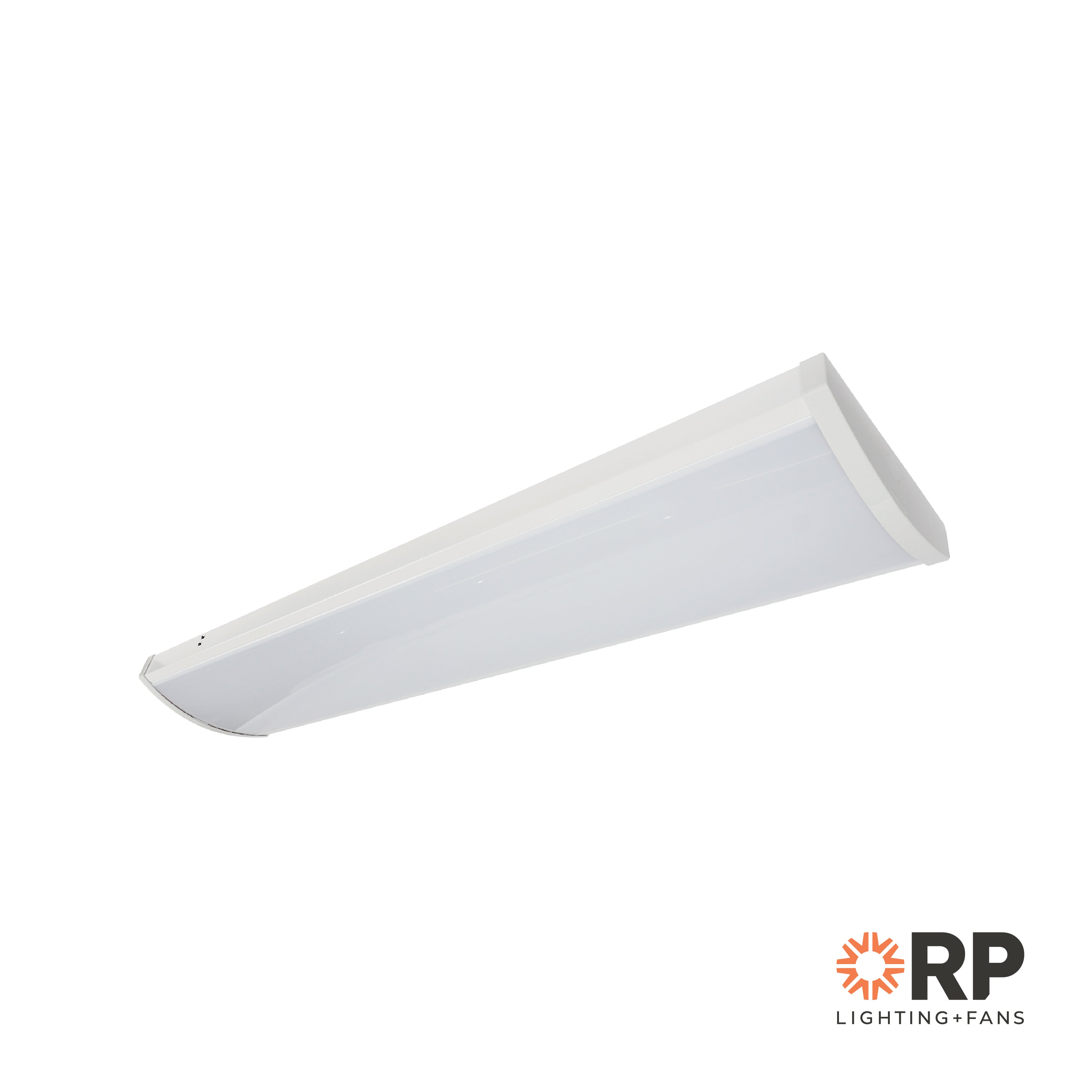4-foot White Wrap Linear Light with 3-CCT Selectable White and Selectable Wattage