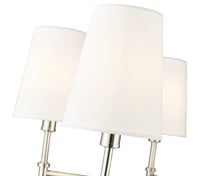 15.75'' Adorra Polished Nickel 6 Light Chandelier