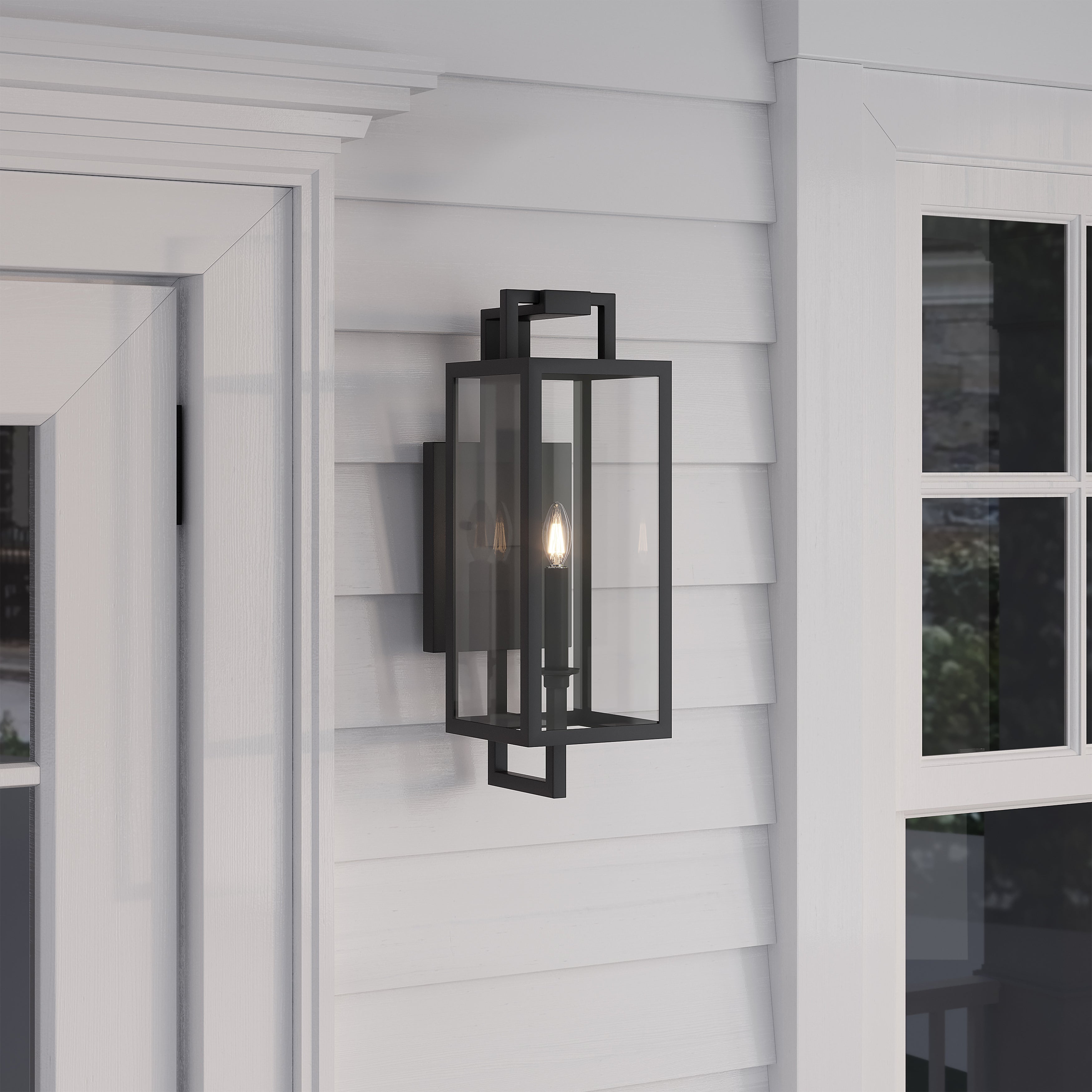 6'' Lamont Textured Black 1 Light Wall Sconce