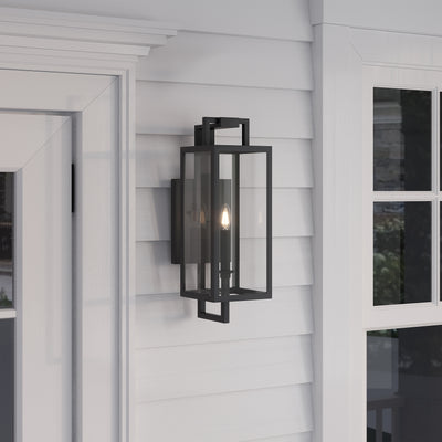 6'' Lamont Textured Black 1 Light Wall Sconce