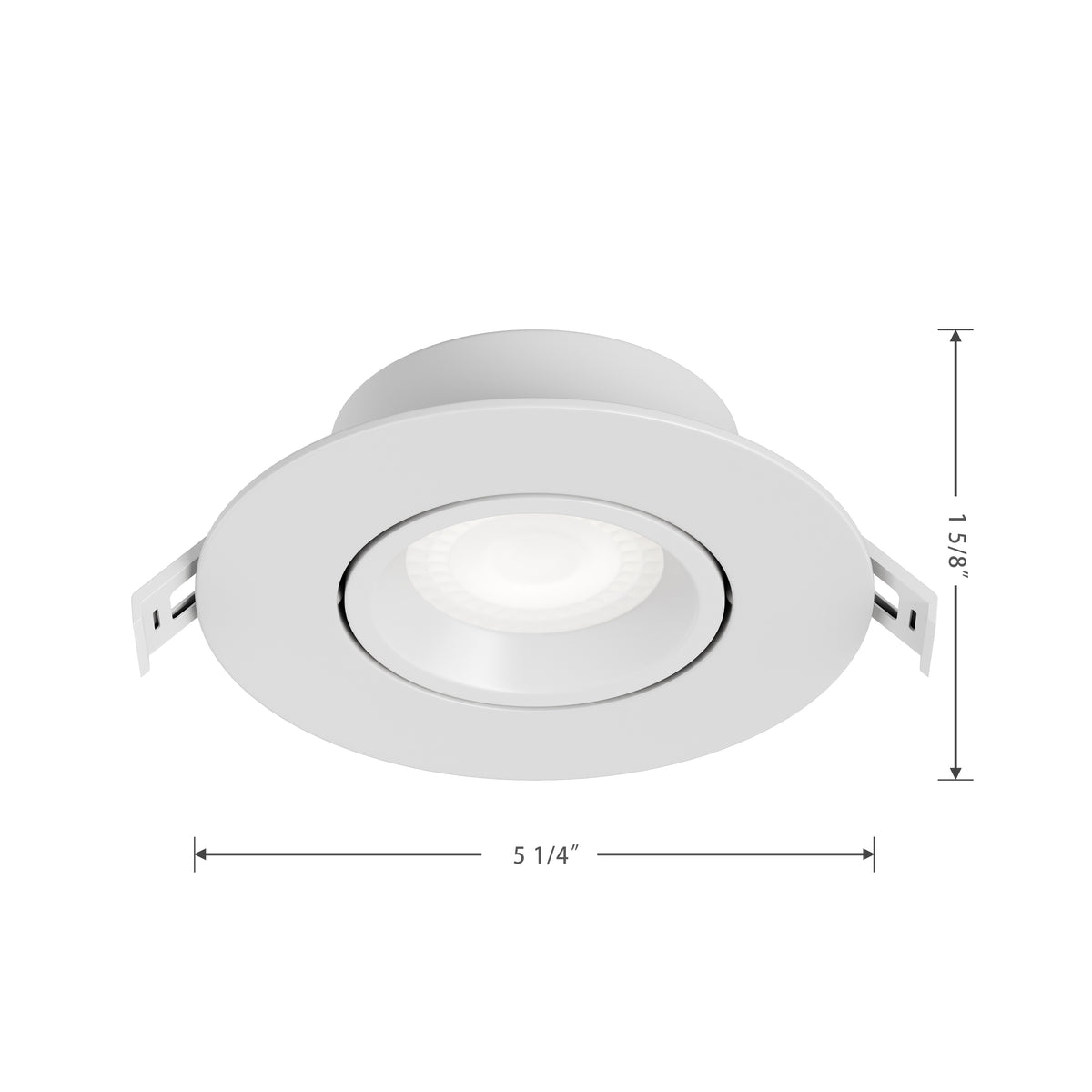 5-inch White Wall Light with 5-CCT Selectable White and 9W Output