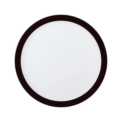 5-inch Oil Rubbed Bronze Outdoor Flush Mount Light with 5-CCT Selectable White