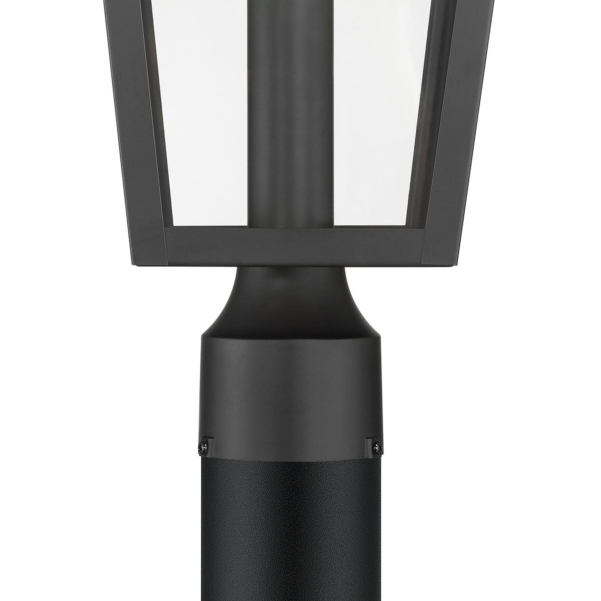 17.75'' Brenwick Powder Coated Black 1 Light Post Lantern