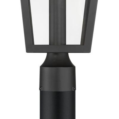 17.75'' Brenwick Powder Coated Black 1 Light Post Lantern
