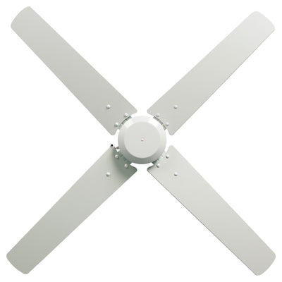 52 Inch Aldea IV AC White Indoor Ceiling Fan 4-Blade