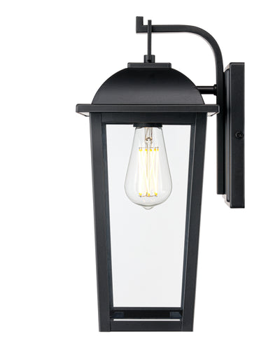 7'' Houston Powder Coated Black 1 Light Lantern