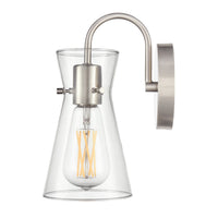 4.75'' Camellia Brushed Nickel 1 Light Wall Sconce