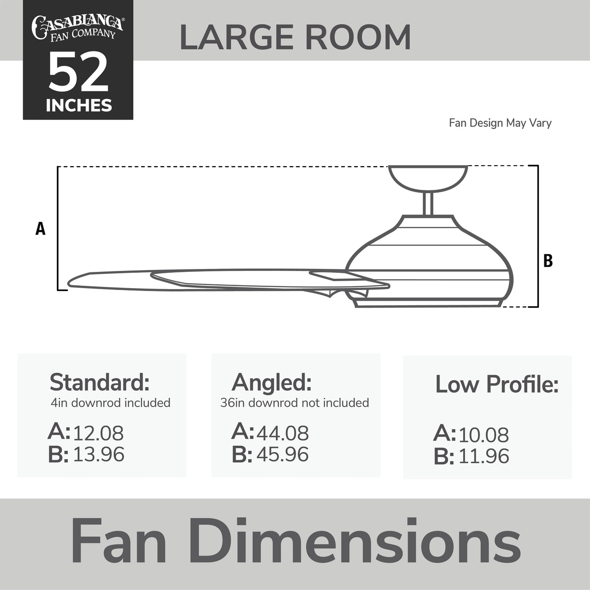 Casablanca 52 inch Wisp Painted Pewter Ceiling Fan with LED Light Kit and Handheld Remote