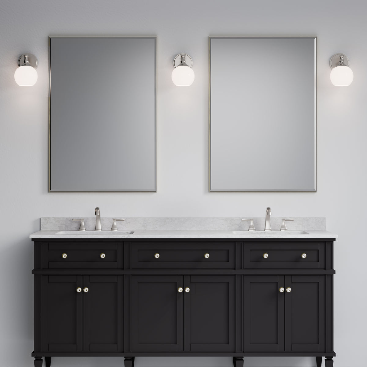 6'' Orlisse Brushed Nickel 1 Light Wall Sconce