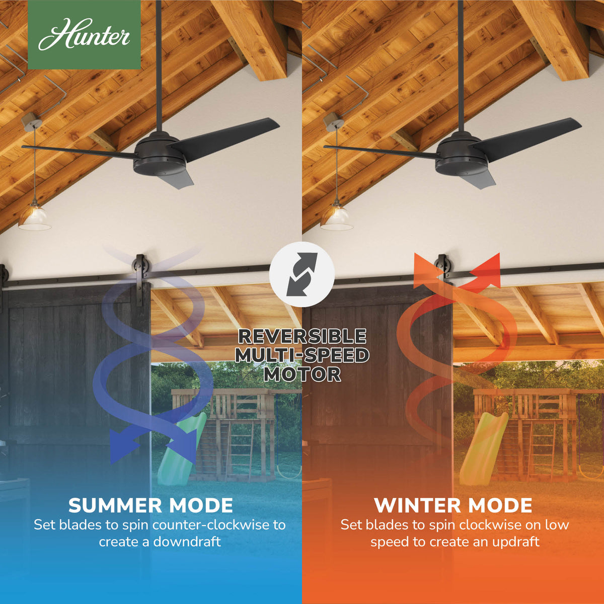 52 inch Trimaran Premier Bronze WeatherMax Indoor / Outdoor Ceiling Fan and Wall Control