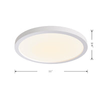 11-inch White Wall Light