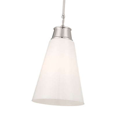 17.5'' Bellaryn Polished Nickel 1 Light Pendant