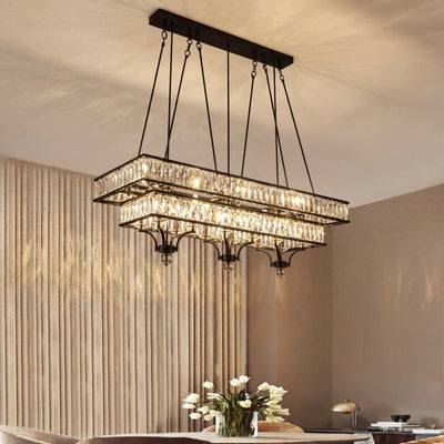 Shalia 20 Light Black Chandelier