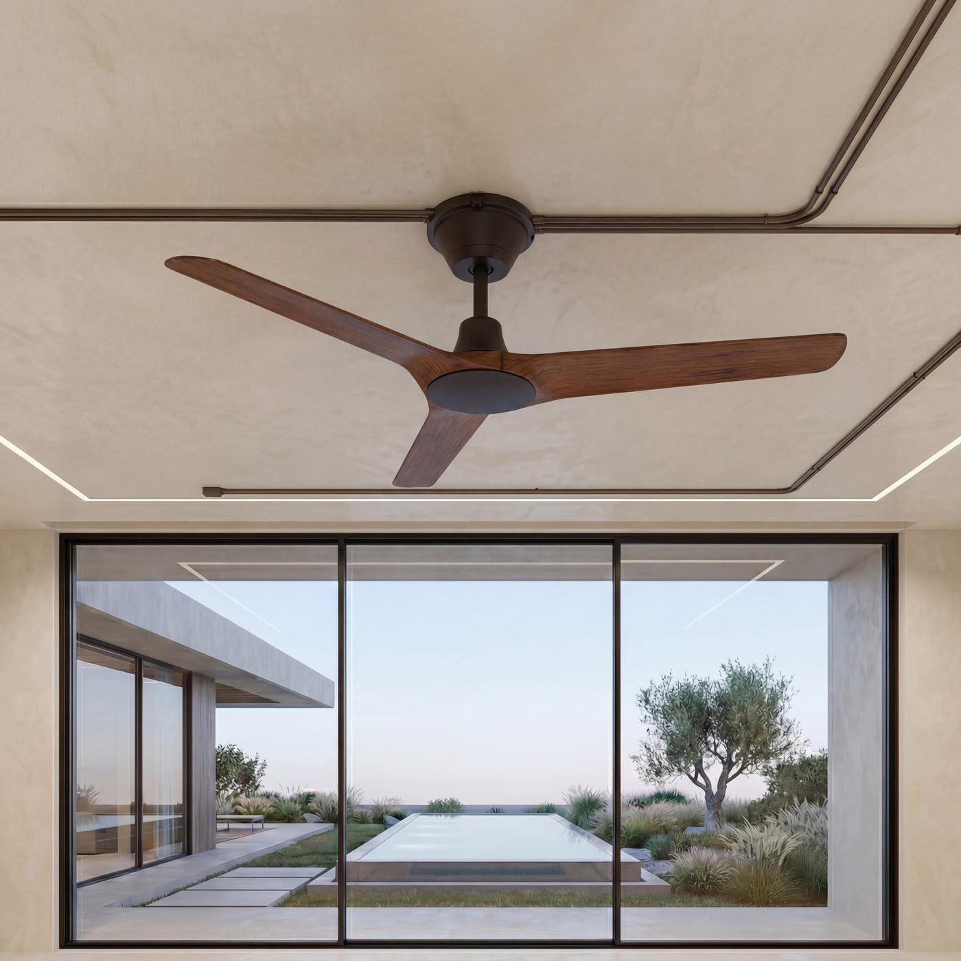 Abyss 56 Inch Wet Rated Fan Oil Rubbed Bronze
