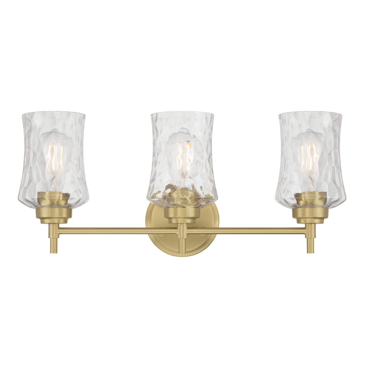 21'' Clarvyn Vintage Brass 3 Light Bath Vanity