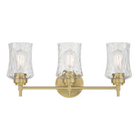 21'' Clarvyn Vintage Brass 3 Light Bath Vanity