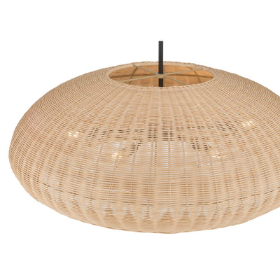 11.75'' Natora Matte Black 6 Light Pendant