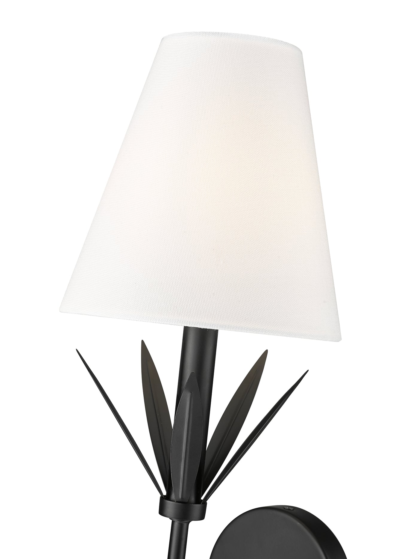7.25'' Primrose Matte Black 1 Light Wall Sconce