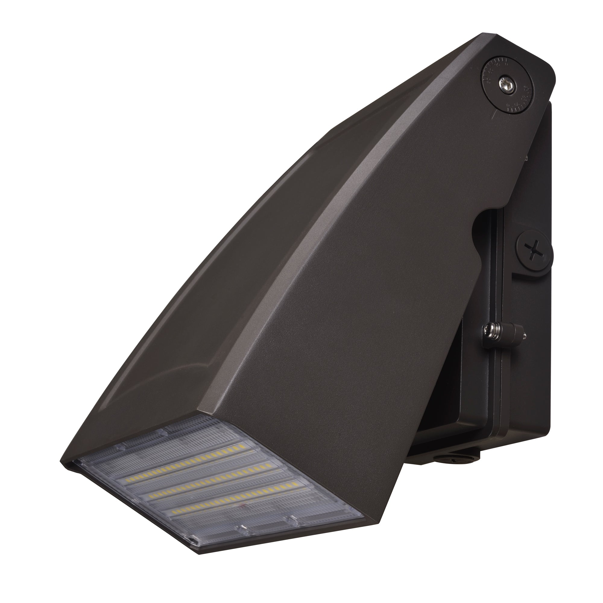 8.5-inch Oil Rubbed Bronze Outdoor Wall Light with 4000K Light