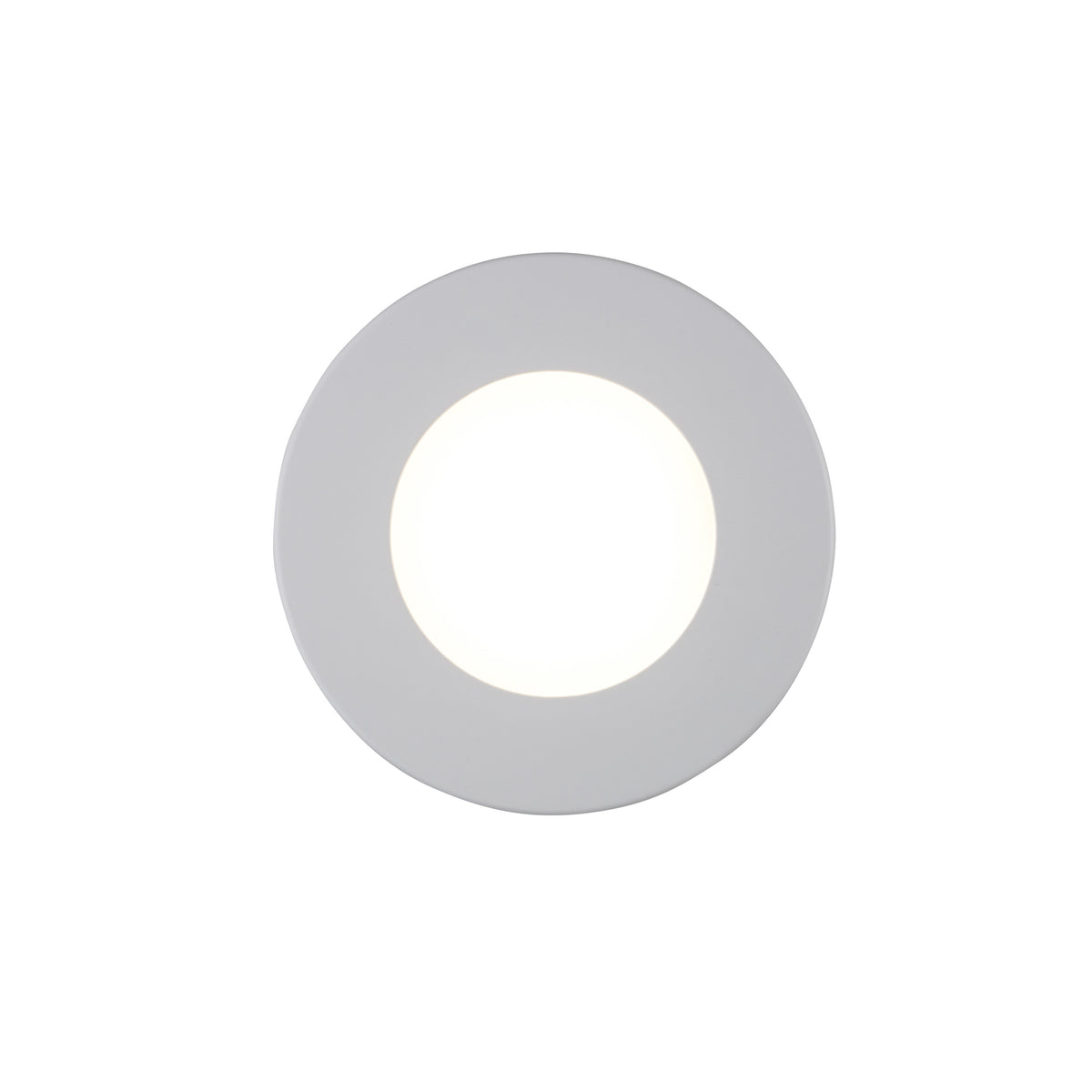4-inch White Wall Light with 3000K Light and 11W Output