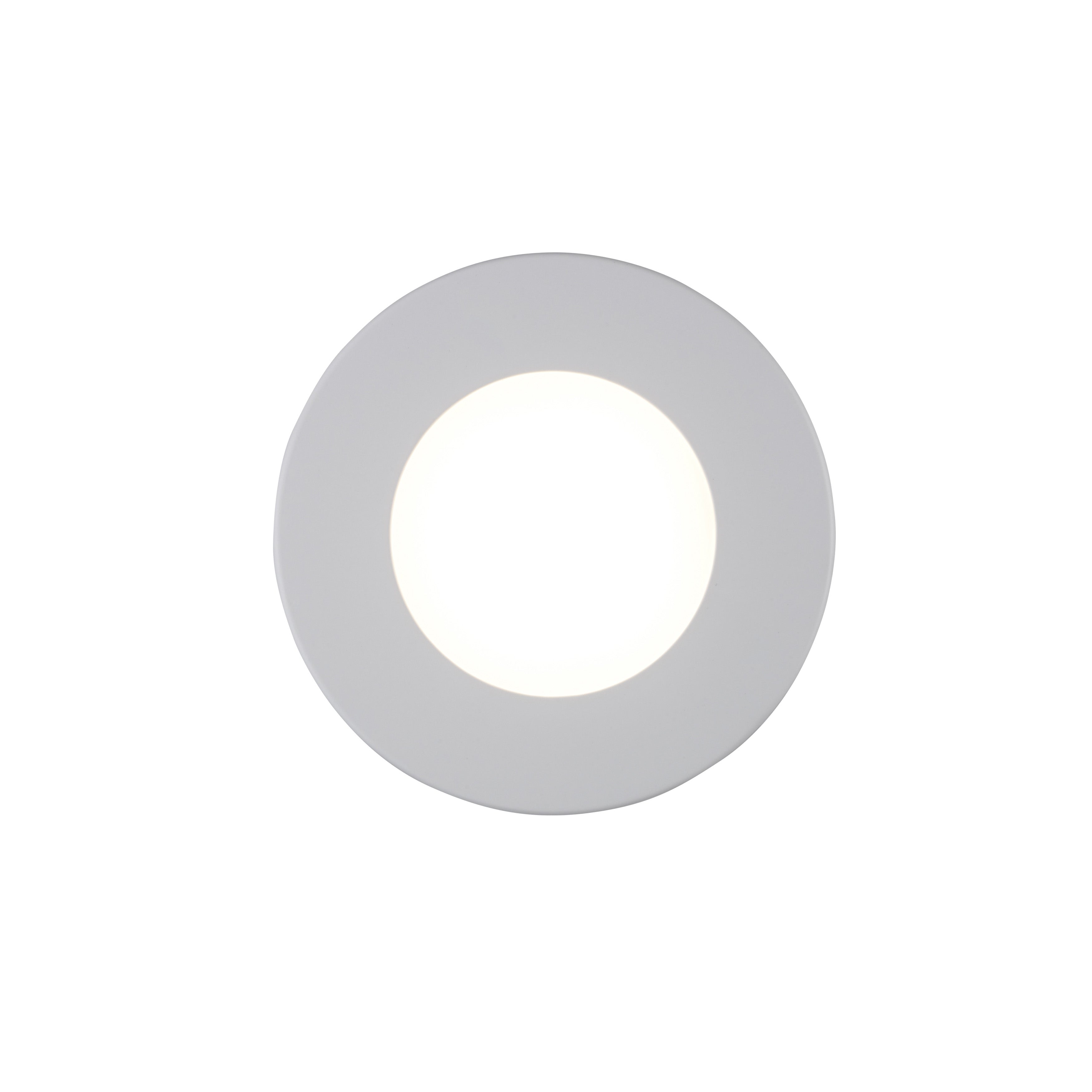 4-inch White Wall Light with 3000K Light and 11W Output