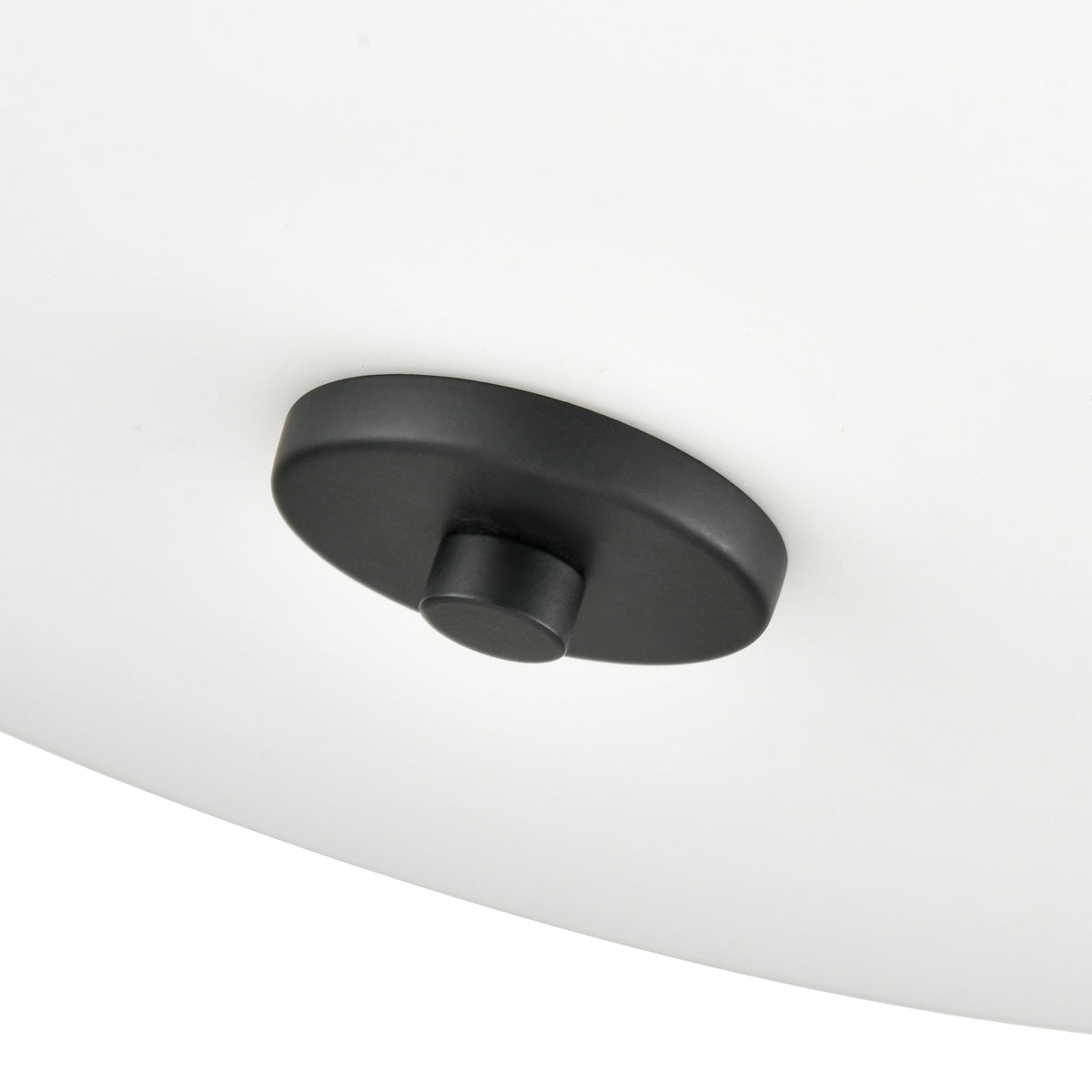 5'' Laphia Matte Black 2 Light Flush Mount