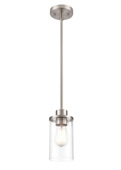 9.5'' Beverlly Brushed Nickel 1 Light Pendant
